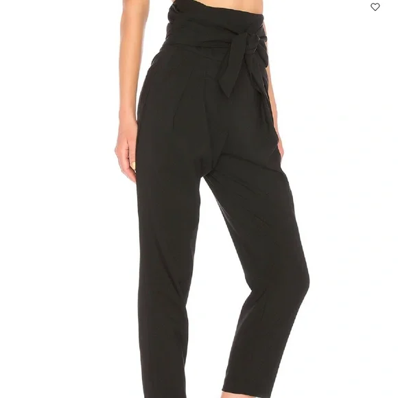 IRO "Celebrate" high-waisted tie front pants size 0 US. Perfect condition! - Picture 4 of 6